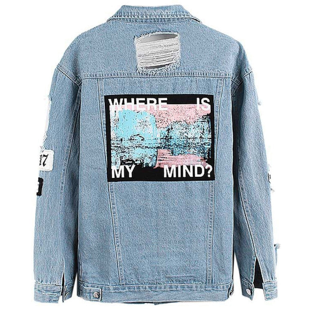 "Where is my mind" Denim Jacket