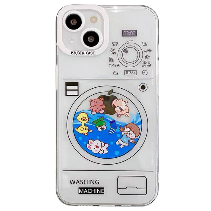 Funda para iPhone con diseño de lavadora