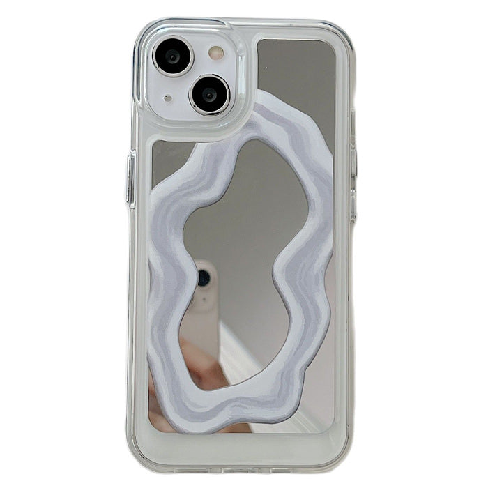 Funda para iPhone con espejo ondulado