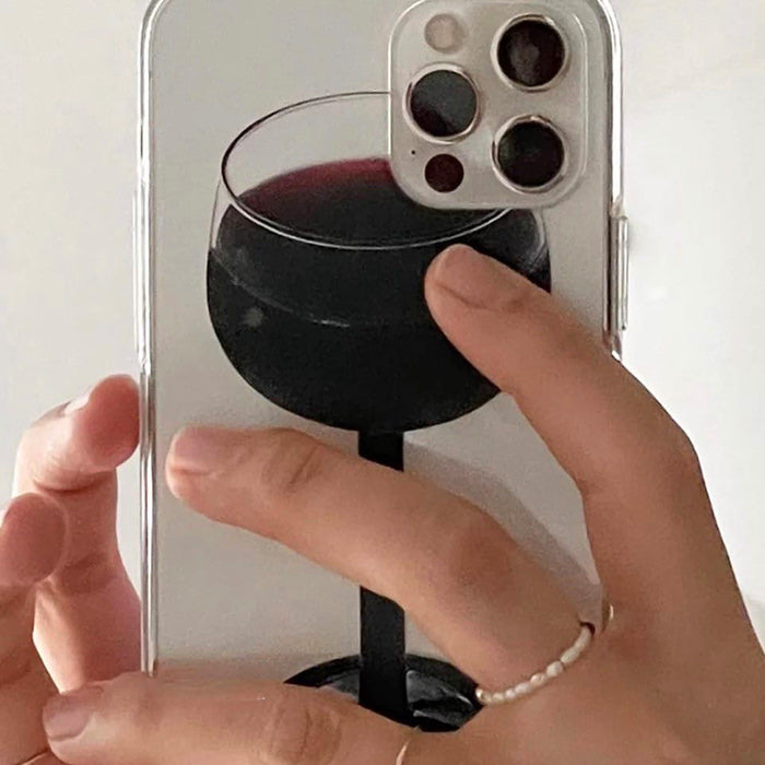 Funda para iPhone con copa de vino