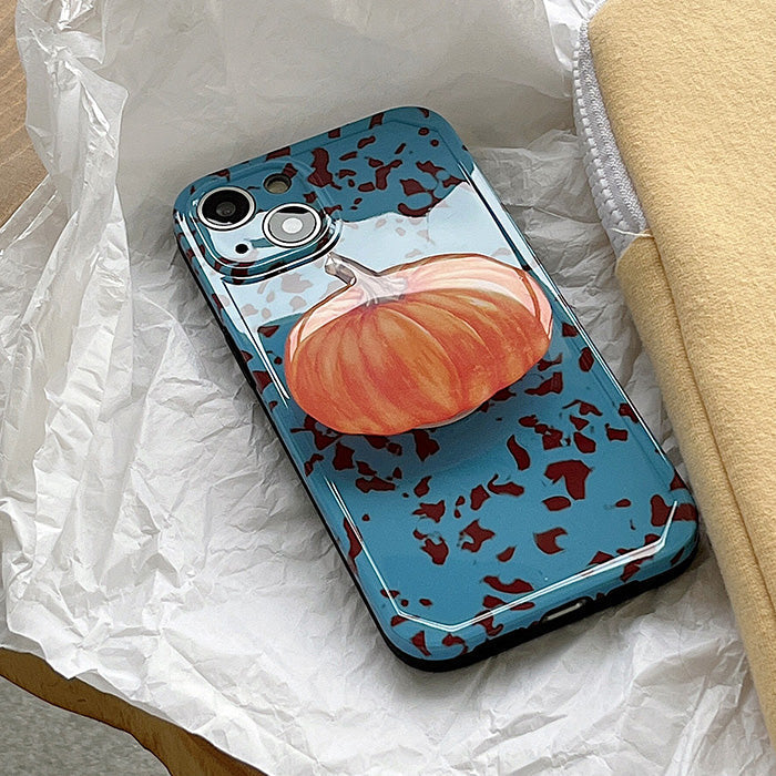 Funda para iPhone con diseño de calabaza bruja