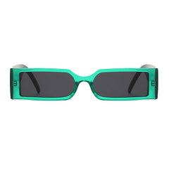 Gafas de sol rectangulares Y2K