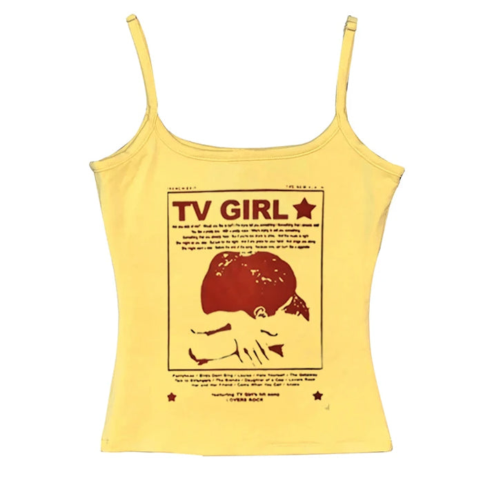 TV-Girl Y2K Ästhetik Tank Top