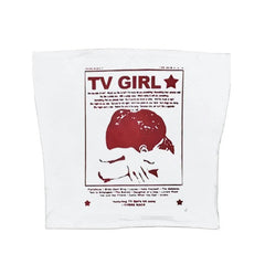 Top tubo con estética Y2K de TV Girl