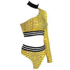 Yellow Snake Matching Set