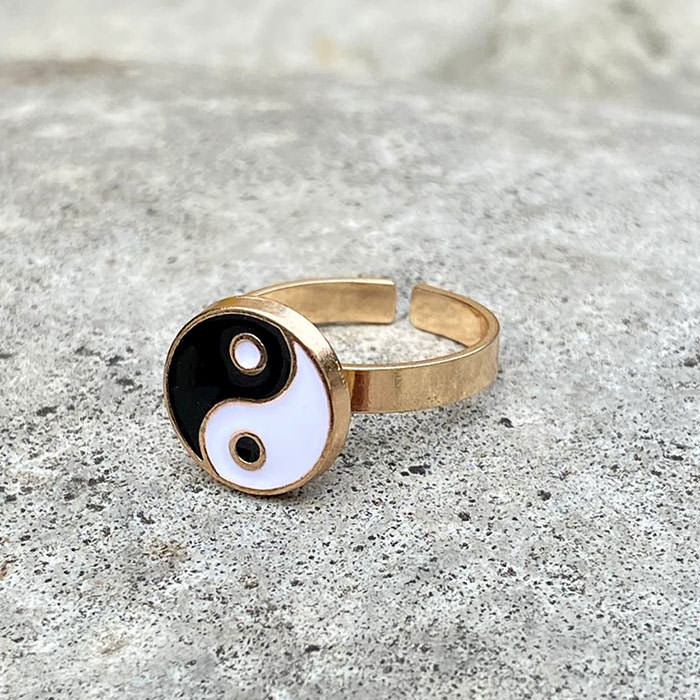 Anillo de ansiedad Yin Yang ☯︎