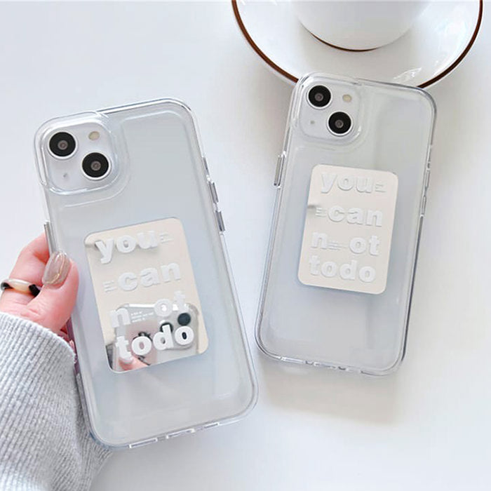 You Cannot To Do iPhone Case