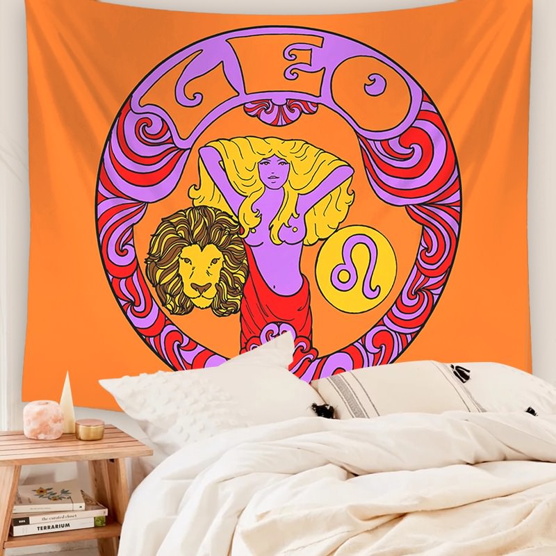 Zodiac Sign Wall Tapestry