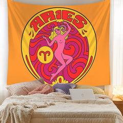 Zodiac Sign Wall Tapestry