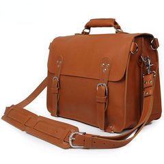 Brown Vintage Leather BriefCase