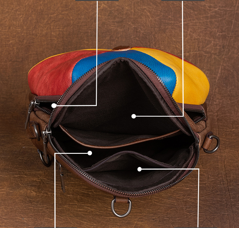 Vintage Hat Shape Leather