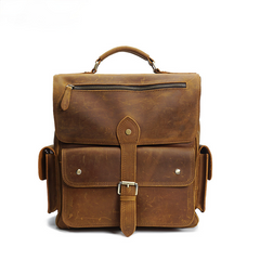 Vintage Herren Leder Computer