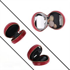 Easy Take Leder Mini-Organizer-Tasche aus Leder