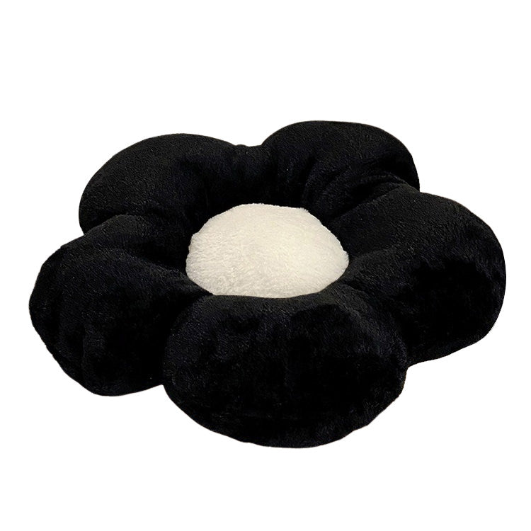 Black & White Flower Pillow