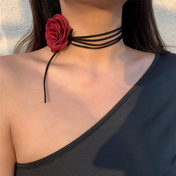 French Girl Rose Choker