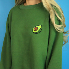 Sudadera antisocial de aguacate