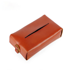 Handgemachte Seidenpapiertasche aus Leder