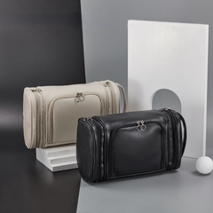 Funktioneller Kulturbeutel aus PU zur Trocken-/Nasstrennung