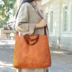 Vintage Handtaschen aus gegerbtem Leder