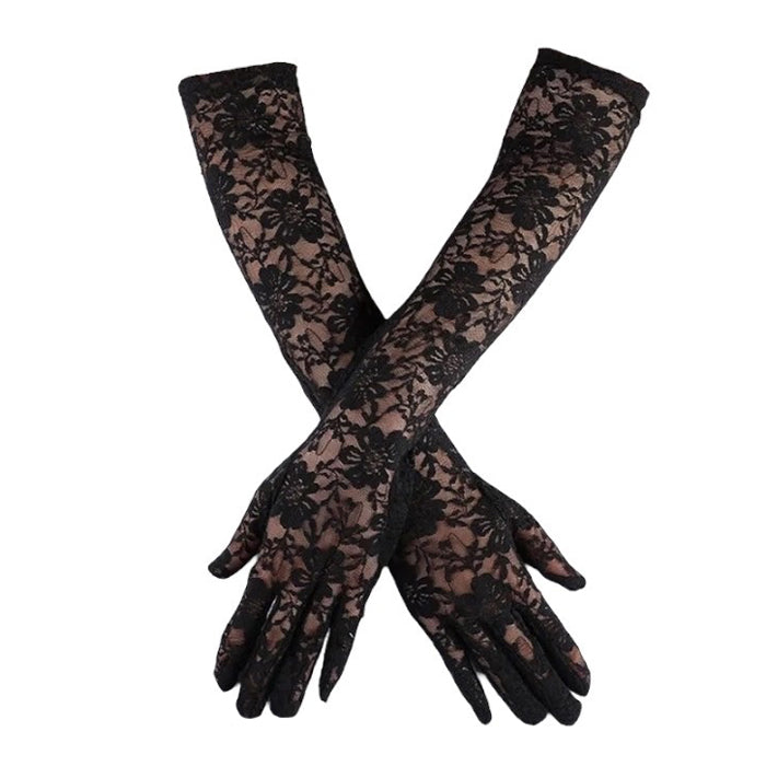 Diva Lace Long Gloves