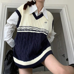 Old Money Yacht Club Striped Vest