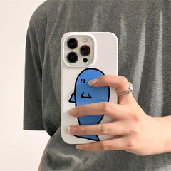 Funda para iPhone con diseño de ballena azul