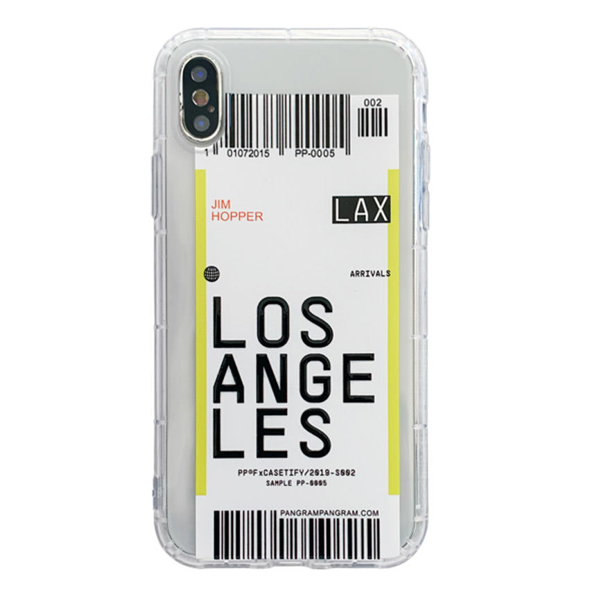 Funda para iPhone con tarjeta de embarque