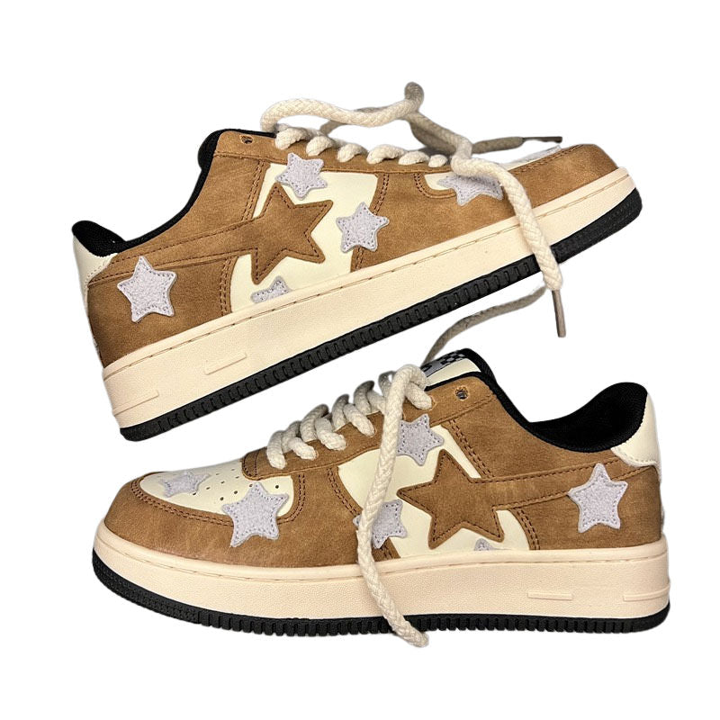 Zapatillas Shooting Star marrones y grises