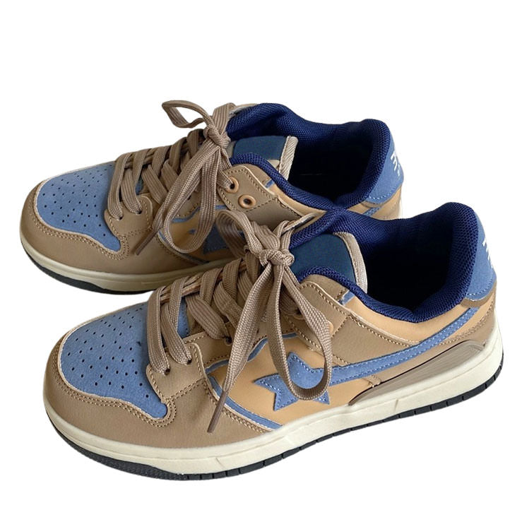 Zapatillas Shooting Star marrones y azules