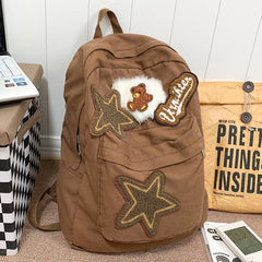 Brown Bear Star Backpack