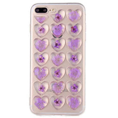 Funda para iPhone con forma de corazón de burbujas 