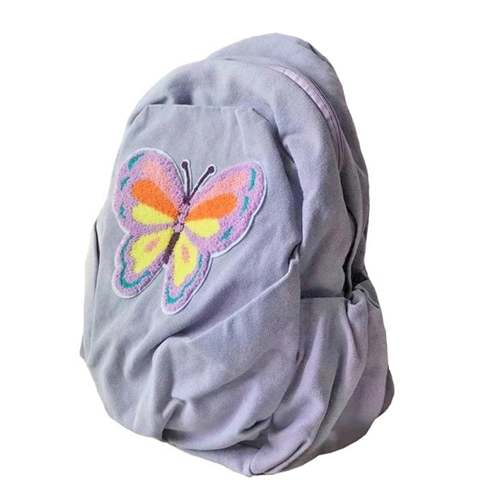 Mochila mariposa lavanda