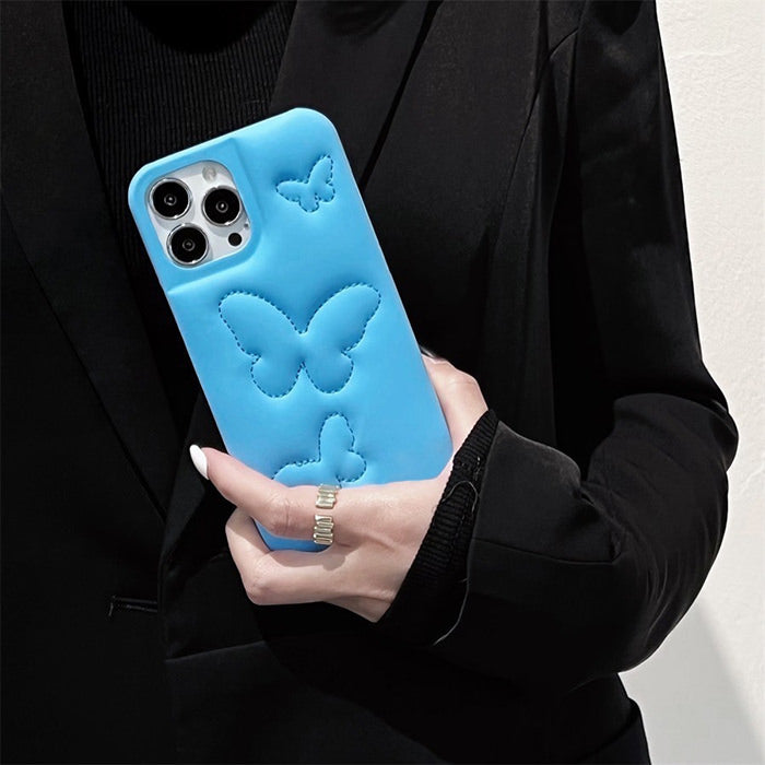 Butterfly Puffer iPhone Case