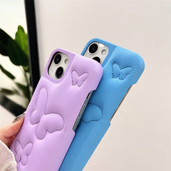 Butterfly Puffer iPhone Case