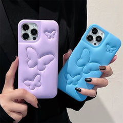 Butterfly Puffer iPhone Case