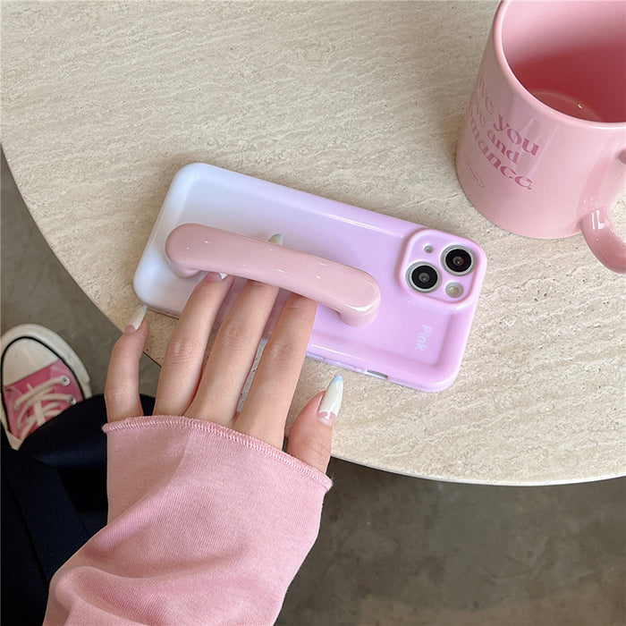 Candy Color Handle iPhone Case