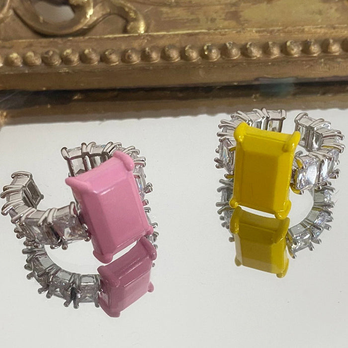 Anillos de pastel de caramelo