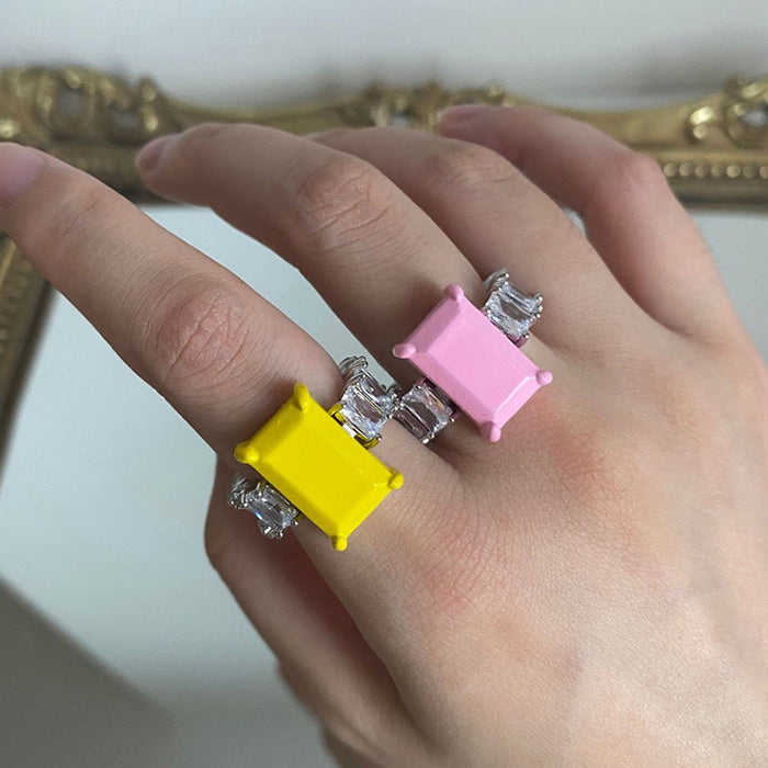 Candy Pastel Rings