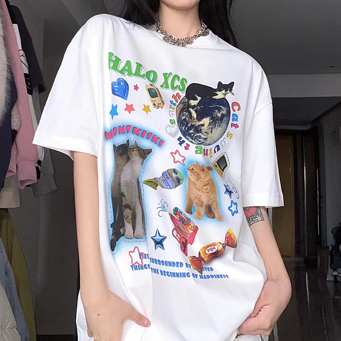 Cat's Planet Graphic Tee