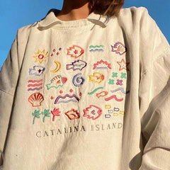 Sudadera vintage de la Isla Catalina