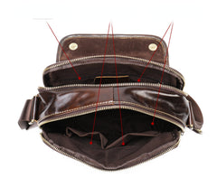 Vintage Leder Umhängetasche