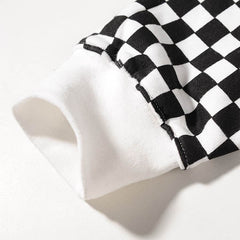 Sudadera unisex con capucha Checker