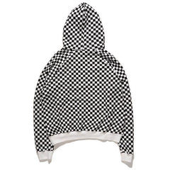 Sudadera unisex con capucha Checker