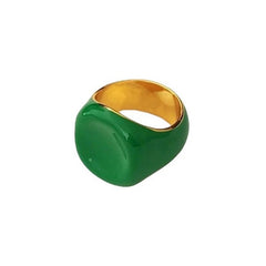 Anillo de esmalte grueso