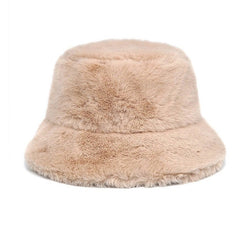 Clean Girl Fluffy Bucket Hat