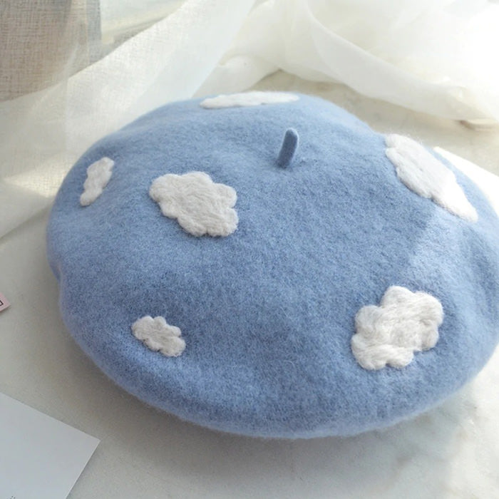 Cloudy Skies Beret