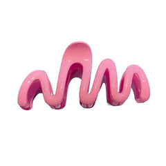 Colorful Wave Hair Claw