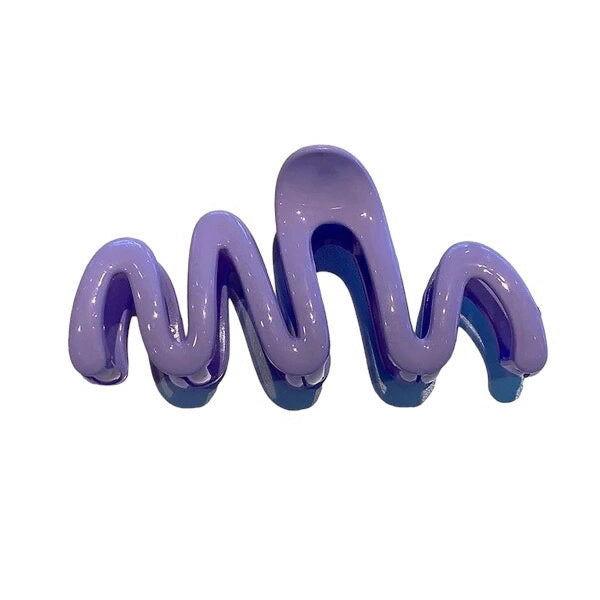 Colorful Wave Hair Claw