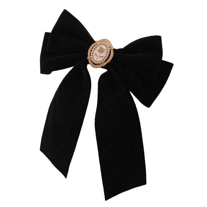 Coquette Aesthetic Velvet Hair Bow