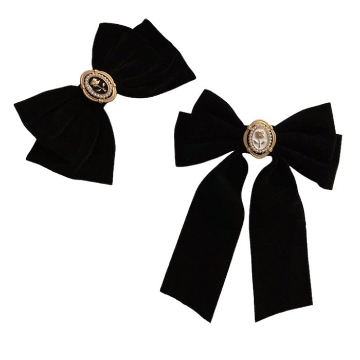 Coquette Aesthetic Velvet Hair Bow